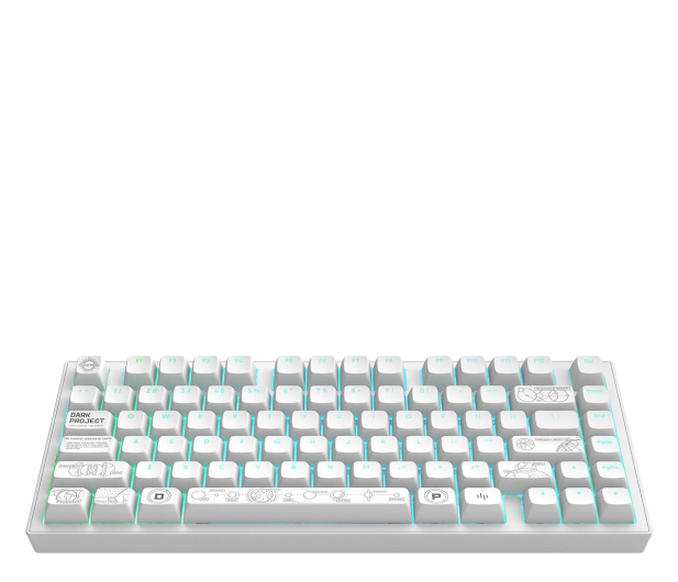 DARK PROJECT ALU Terra Nova White Wireless - 1301404 - zdjęcie 2